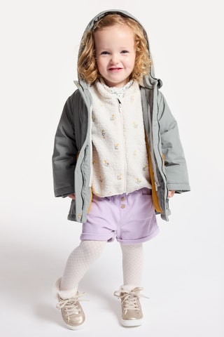 Short en velours - Mauve - Obaïbi