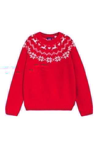 Pull - Rouge - Okaïdi