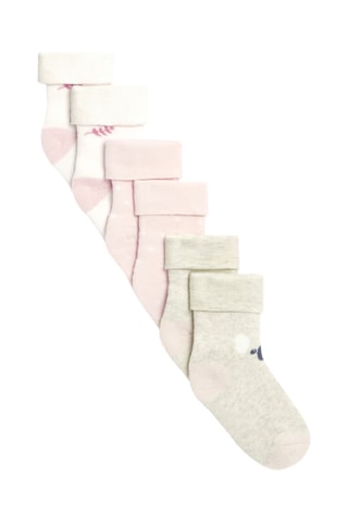 3 paires de chaussettes - Rose - Obaïbi