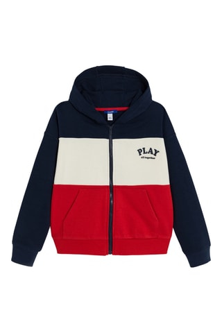 Sweat à capuche - Bleu marine - Okaïdi