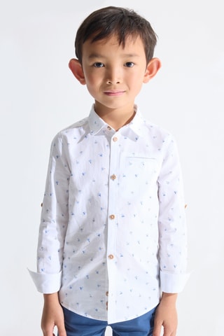 Camisa - Branco - Okaïdi