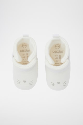 Chaussons - Blanc - Obaïbi