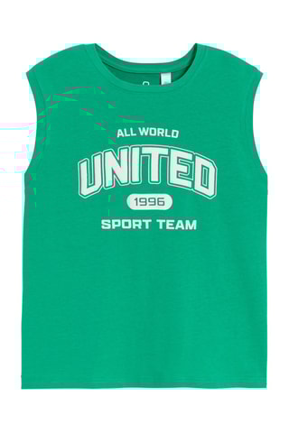 Camisola de alças - Verde-claro - Okaïdi