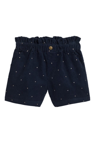 Short en velours - Bleu nuit - KDZ