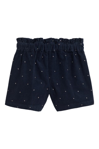 Short en velours - Bleu nuit - KDZ