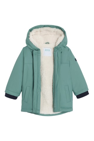 Parka à capuche - Vert d'eau - Obaïbi