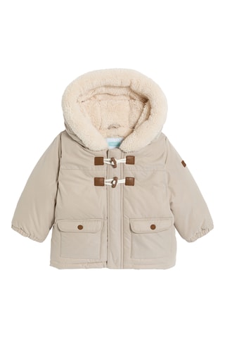 Parka à capuche - Beige - Obaïbi