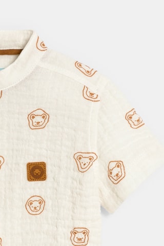 Camisa - Bege - Obaïbi