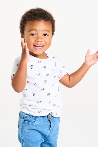 T-shirt - Blanc - Obaïbi