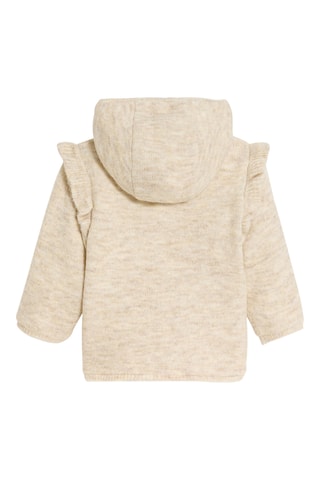 Veste à capuche - Beige chiné - Obaïbi