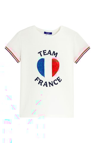 T-shirt - Blanc - Okaïdi