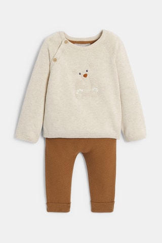 Pull et pantalon - Marron - Obaïbi