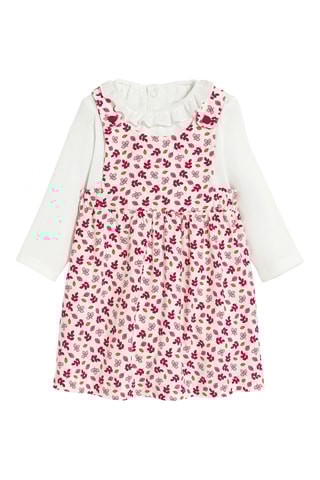 Body et robe-salopette - Rose - Obaïbi