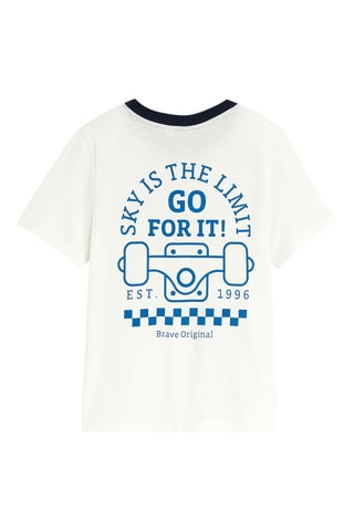 T-shirt - Branco - Okaïdi