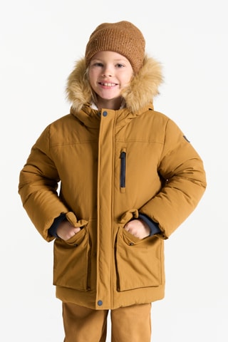 Parka à capuche - Marron - Okaïdi