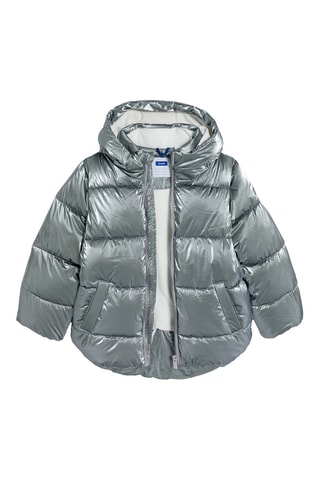 Doudoune à capuche - Gris clair - Okaïdi
