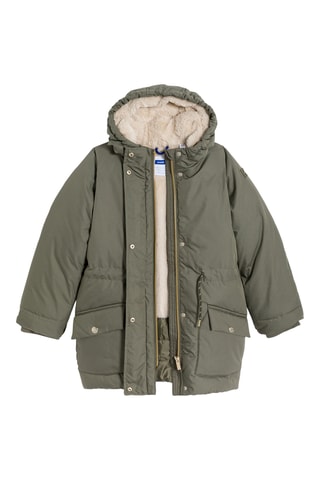 Parka à capuche - Vert clair - Okaïdi