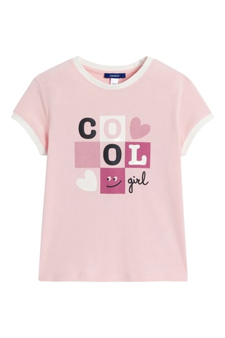 T-shirt - Rosa-maquilhagem - Okaïdi