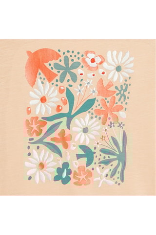T-shirt - Corail - Okaïdi