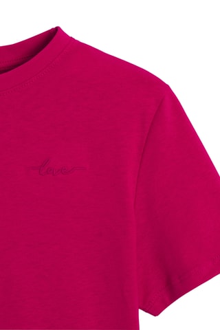 T-shirt - Fuchsia - Okaïdi