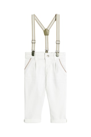 Pantalon - Blanc - Obaïbi