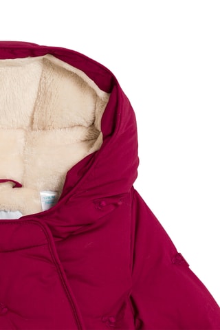 Doudoune à capuche - Fuchsia - Obaïbi