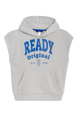Sweat sans manches - Gris clair - Okaïdi
