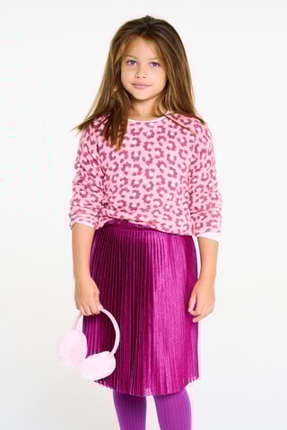 Pull - Rose et blanc - Okaïdi