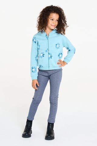 Sweat com capuz - Azul - Okaïdi