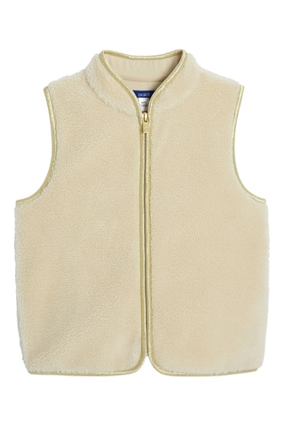 Sweat polaire sans manches - Ecru - Okaïdi