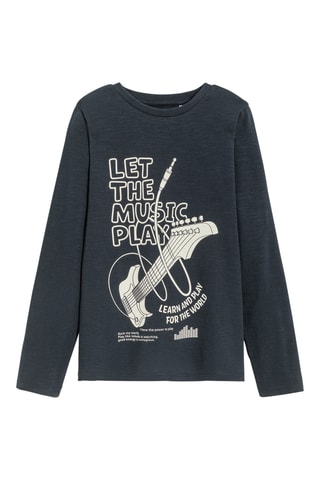 T-shirt - Gris foncé - Okaïdi
