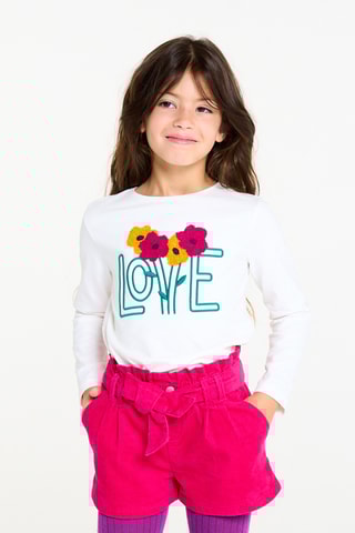 T-shirt - Ecru - Okaïdi