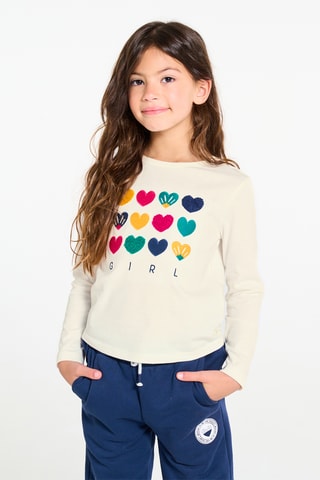 T-shirt - Ecru - Okaïdi