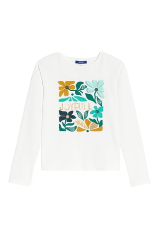 T-shirt - Ecru - Okaïdi