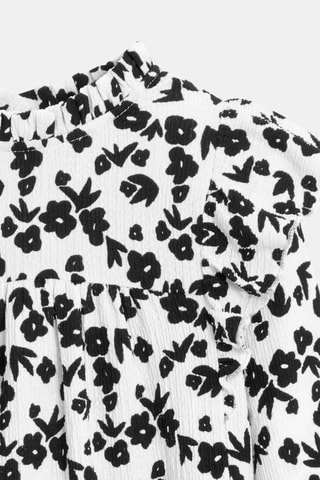 Blusa - Preto e branco - Okaïdi