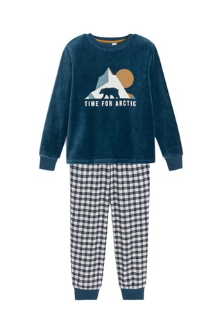 Pyjama - Bleu pétrole - Okaïdi