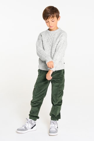 Pull - Gris clair chiné - Okaïdi