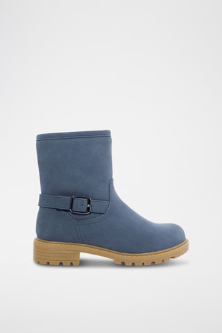 Bottines fourrées - Bleu cobalt - Okaïdi