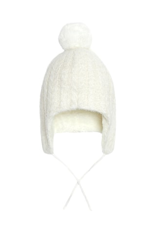 Bonnet aviateur - blanc - Okaïdi