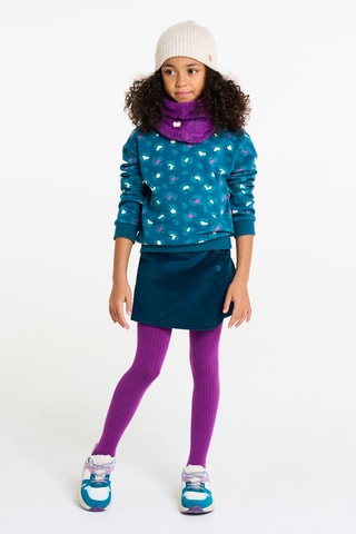 Jupe-short en velours - Indigo - Okaïdi