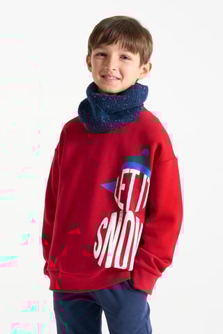 Sweat - Rouge - Okaïdi