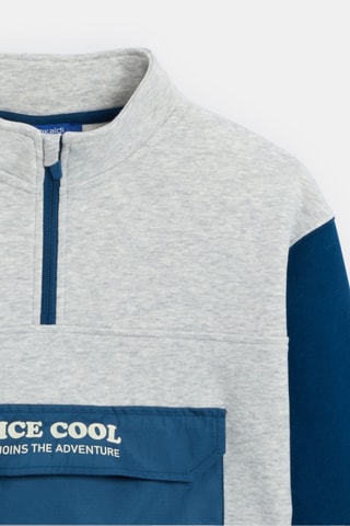Sweat - Gris chiné - Okaïdi