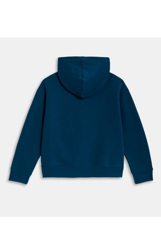 Sweat à capuche - Bleu canard - Okaïdi