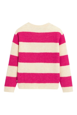 Pull - Rose et blanc - Okaïdi