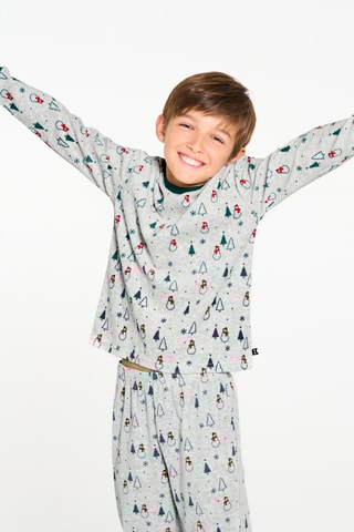 Pyjama - Gris chiné - Okaïdi