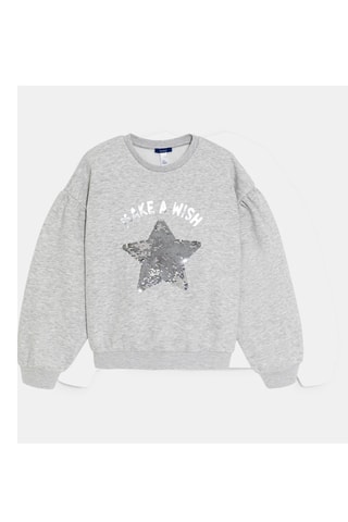 Sweat - Cinzento mesclado - Okaïdi