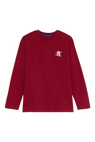 T-shirt - Rouge - Okaïdi