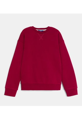 Sweat - Rouge framboise - Okaïdi