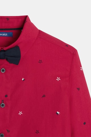 Camisa - Vermelho - Okaïdi