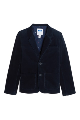Veste en velours - Bleu marine - Okaïdi
